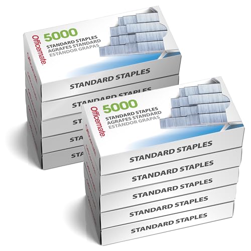 Modern Officemate Standard Staples, 10 Boxes General Purpose Staple Kit