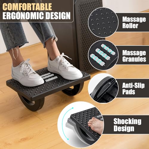 Minimalist CasaZenith Foot Rest for Under Desk at for Daily Use
