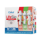 Sugar-Free LifeSip 6-Pack Variety Pack PN3A - Sugar-Free Fruit Flavor Cartridge Refill - Default Title