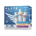 Natural Fruit Flavored Flyte 6-Pack Variety Pack MMZB - Zero-Calorie Multi-Flavor Sip Pods for Water Bottle - Default Title