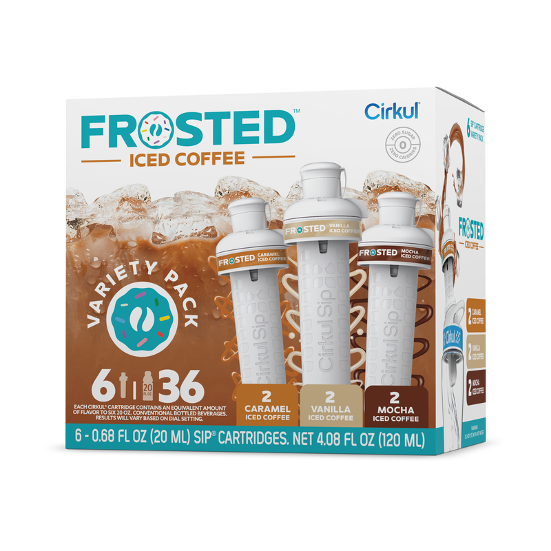 Refreshing Electrolyte Frosted Iced Coffee 6-Pack Variety Pack RAJT - Vitamin-Infused Natural Refreshing Flavor Core - Default Title