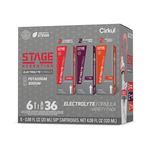 Natural Fruit Flavored Stage 6-Pack Variety Pack 4ZSP - Sugar-Free Fruit Flavor Cartridge Refill - Default Title