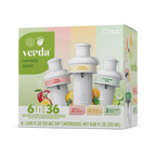 Natural Fruit Flavored Verda 6-Pack Variety Pack CT2I - Zero-Calorie Multi-Flavor Sip Pods for Water Bottle - Default Title