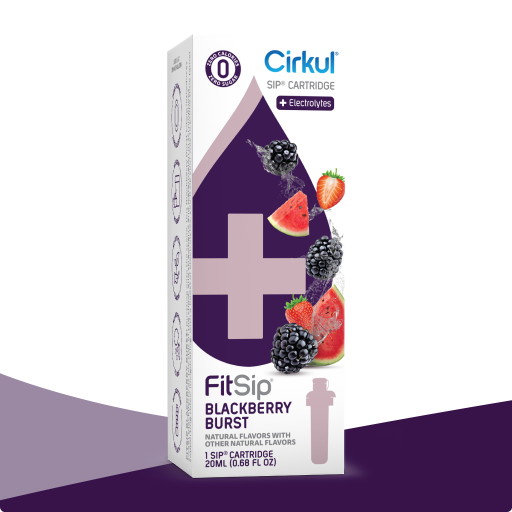 Sugar-Free FitSip Blackberry Burst Z16Q - Sugar-Free Fruit Flavor Cartridge Refill - Default Title
