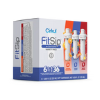Zero-Calorie FitSip 6-Pack Variety Pack HE3H - Vitamin-Infused Natural Refreshing Flavor Core Detail