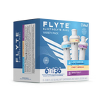 Natural Fruit Flavored Flyte 6-Pack Variety Pack MMZB - Zero-Calorie Multi-Flavor Sip Pods for Water Bottle Detail