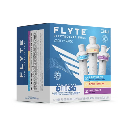 Natural Fruit Flavored Flyte 6-Pack Variety Pack MMZB - Zero-Calorie Multi-Flavor Sip Pods for Water Bottle Detail