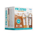 Refreshing Electrolyte Frosted Iced Coffee 6-Pack Variety Pack RAJT - Vitamin-Infused Natural Refreshing Flavor Core Detail