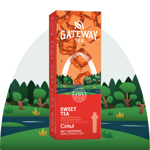 Natural Fruit Flavored Gateway Sweet Tea ZMX1 - Electrolyte Hydration Enhanced Taste Cartridges - Default Title