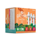 Sugar-Free Gateway Tea 6-Pack Variety Pack HM0F - Vitamin-Infused Natural Refreshing Flavor Core Detail