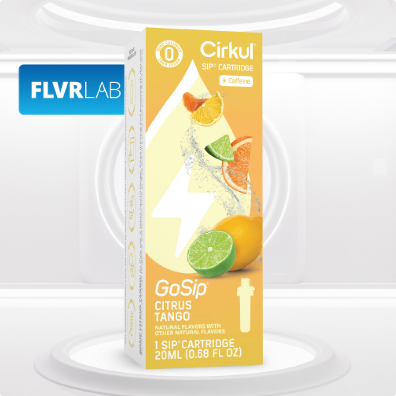 Sugar-Free GoSip Citrus Tango NOZA - Zero-Calorie Multi-Flavor Sip Pods for Water Bottle - Default Title