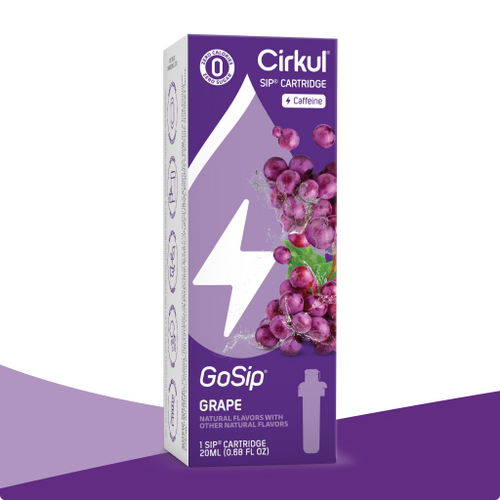 Natural Fruit Flavored GoSip Grape 7BNK - Sugar-Free Fruit Flavor Cartridge Refill - Default Title