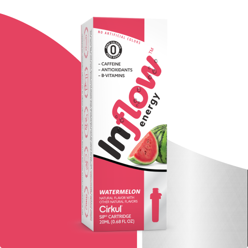 Zero-Calorie Inflow Energy Watermelon 8J1M - Zero-Calorie Multi-Flavor Sip Pods for Water Bottle - Default Title
