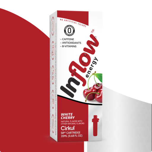 Sugar-Free Inflow Energy White Cherry XBHC - Electrolyte Hydration Enhanced Taste Cartridges - Default Title