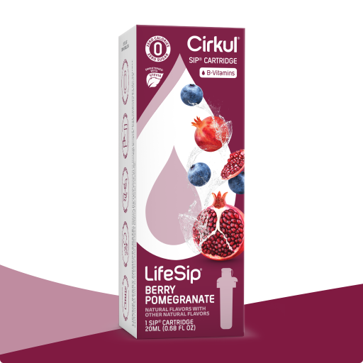 Refreshing Electrolyte LifeSip Berry Pomegranate (Stevia) ZYW1 - Vitamin-Infused Natural Refreshing Flavor Core - Default Title