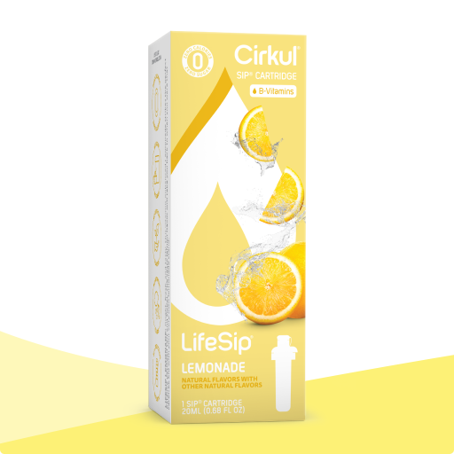 Refreshing Electrolyte LifeSip Lemonade ZO3J - Zero-Calorie Multi-Flavor Sip Pods for Water Bottle - Default Title