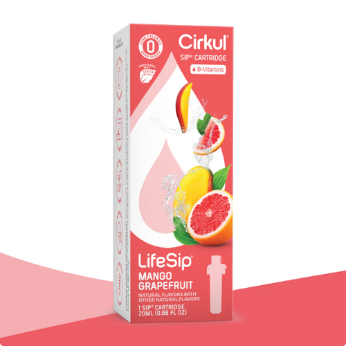 Natural Fruit Flavored LifeSip Mango Grapefruit (Stevia) HUV3 - Zero-Calorie Multi-Flavor Sip Pods for Water Bottle - Default Title