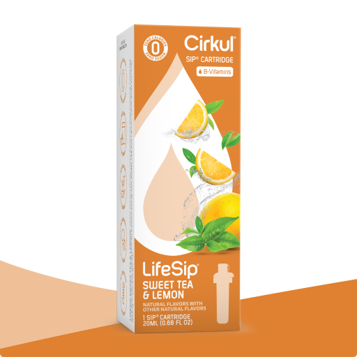 Zero-Calorie LifeSip Sweet Tea & Lemon U4J6 - Zero-Calorie Multi-Flavor Sip Pods for Water Bottle - Default Title