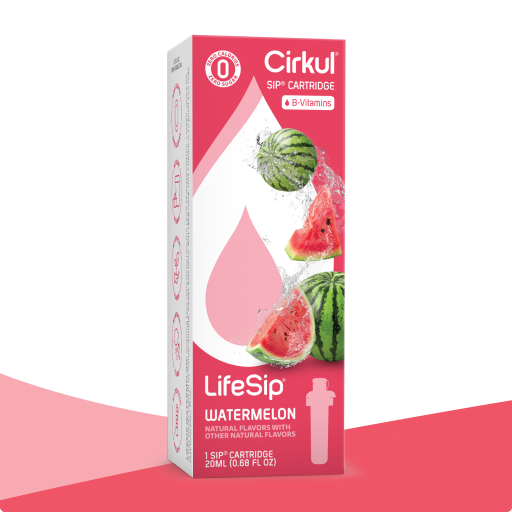 Refreshing Electrolyte LifeSip Watermelon 23L4 - Electrolyte Hydration Enhanced Taste Cartridges - Default Title
