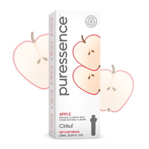 Vitamin-Infused Puressence Apple (Unsweetened) IZL9 - Vitamin-Infused Natural Refreshing Flavor Core - Default Title