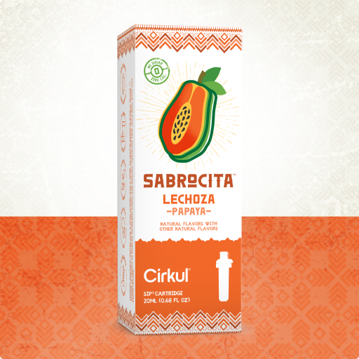 Refreshing Electrolyte Sabrocita Papaya KA8O - Sugar-Free Fruit Flavor Cartridge Refill - Default Title