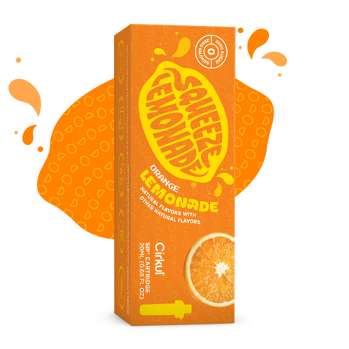 Natural Fruit Flavored Squeeze Orange Lemonade W197 - Electrolyte Hydration Enhanced Taste Cartridges - Default Title