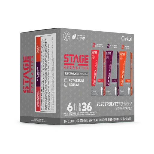 Natural Fruit Flavored Stage 6-Pack Variety Pack 4ZSP - Sugar-Free Fruit Flavor Cartridge Refill Detail
