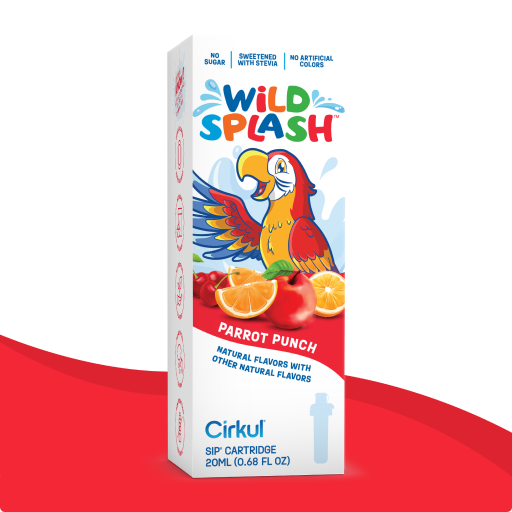 Zero-Calorie Wild Splash Parrot Punch RQMG - Sugar-Free Fruit Flavor Cartridge Refill - Default Title