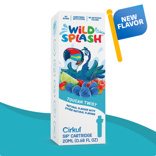 Refreshing Electrolyte Wild Splash Toucan Twist PF3X - Sugar-Free Fruit Flavor Cartridge Refill - Default Title